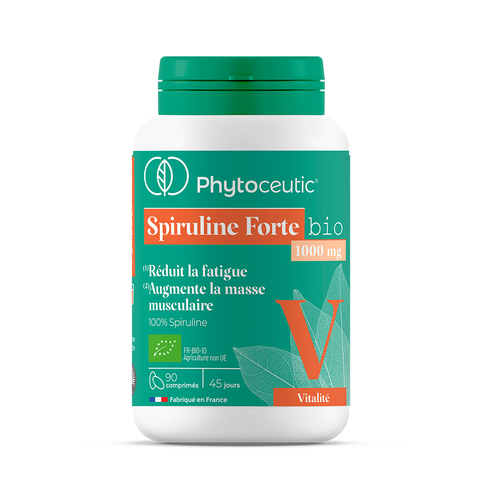 Phytoceutic Strong Organic Spirulina 90 tablets 1000mg