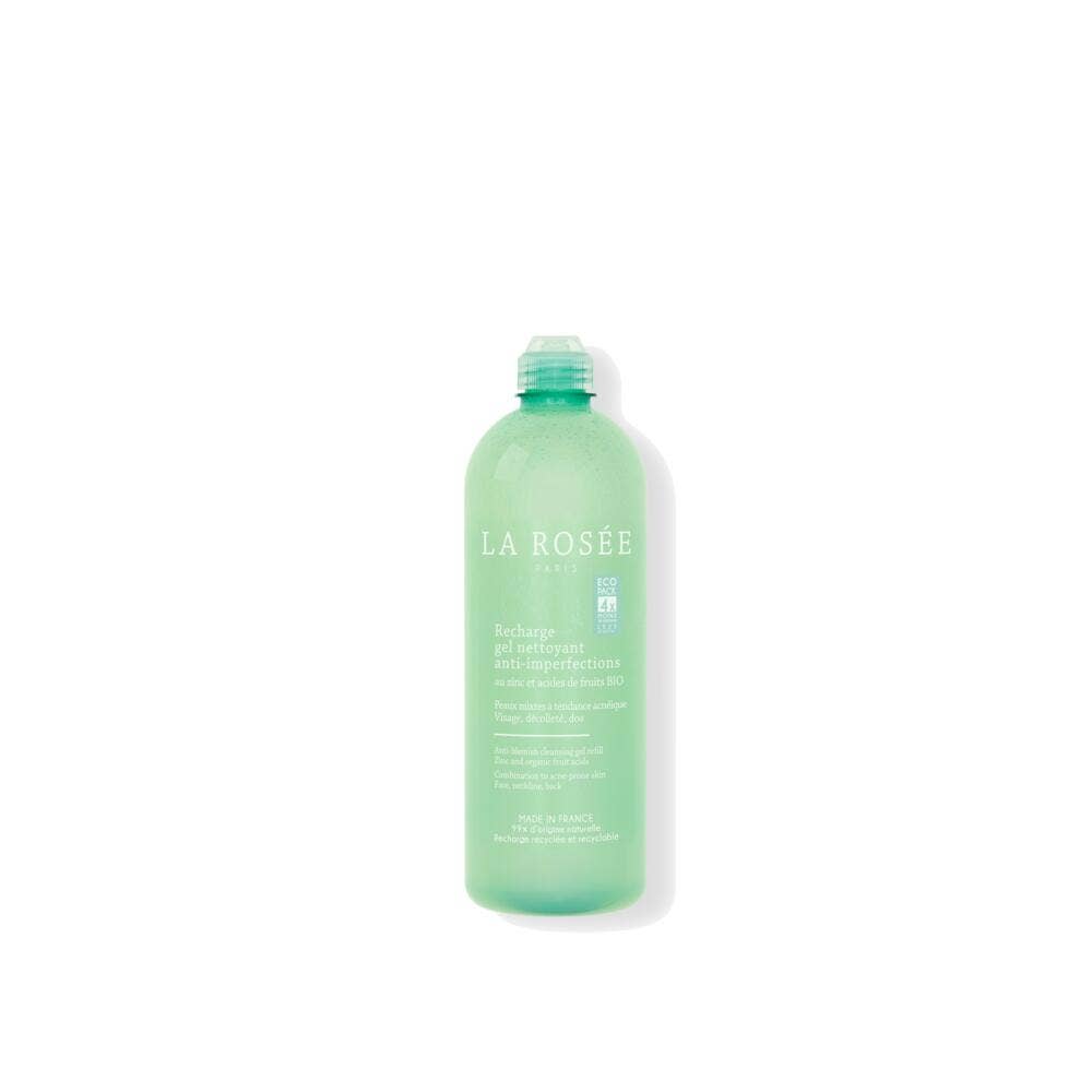 LA ROSÉE Refill anti-blemish organic cleansing gel 400 ml