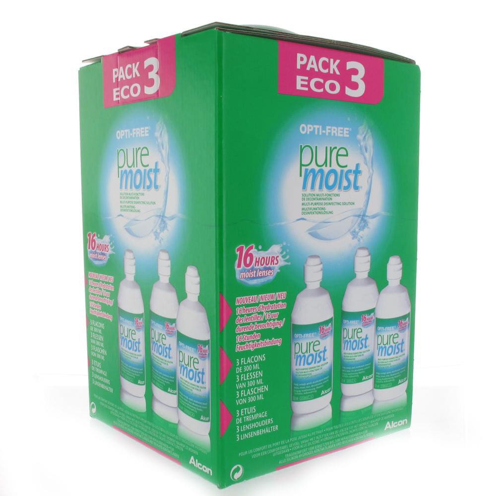 Alcon Opti-Free Multi-function decontamination solution 3 x 300 ml