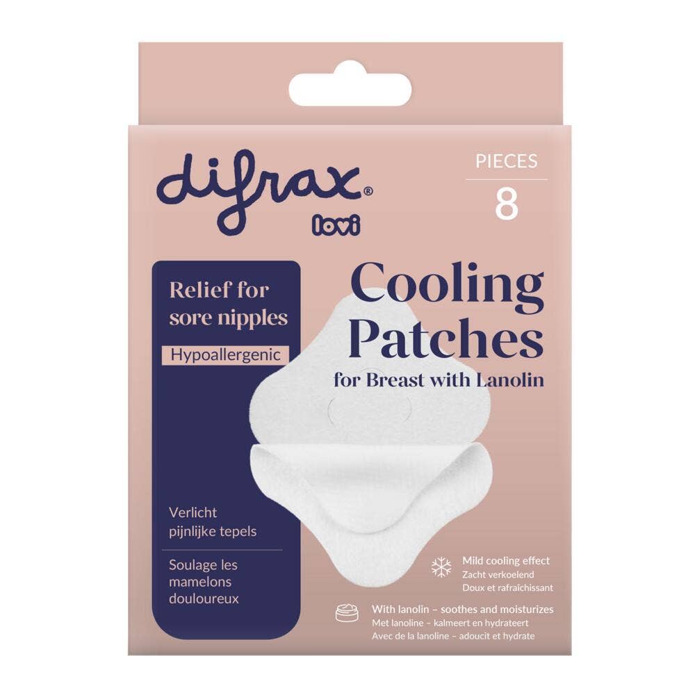 Difrax Cooling breastfeeding pads x 8
