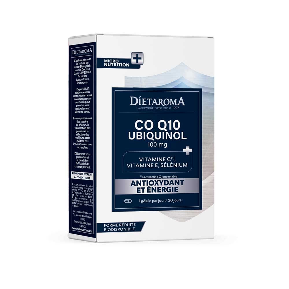 Dietaroma Co Q10 Ubiquinol 20 capsules
