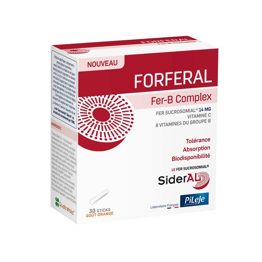Pileje Forferal Fer-B Complex 30 orodispersible sticks