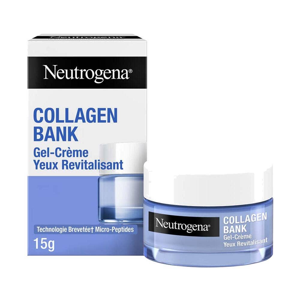 Neutrogena Collagen Bank Revitalising eye gel cream dark circles and puffiness 30 ml