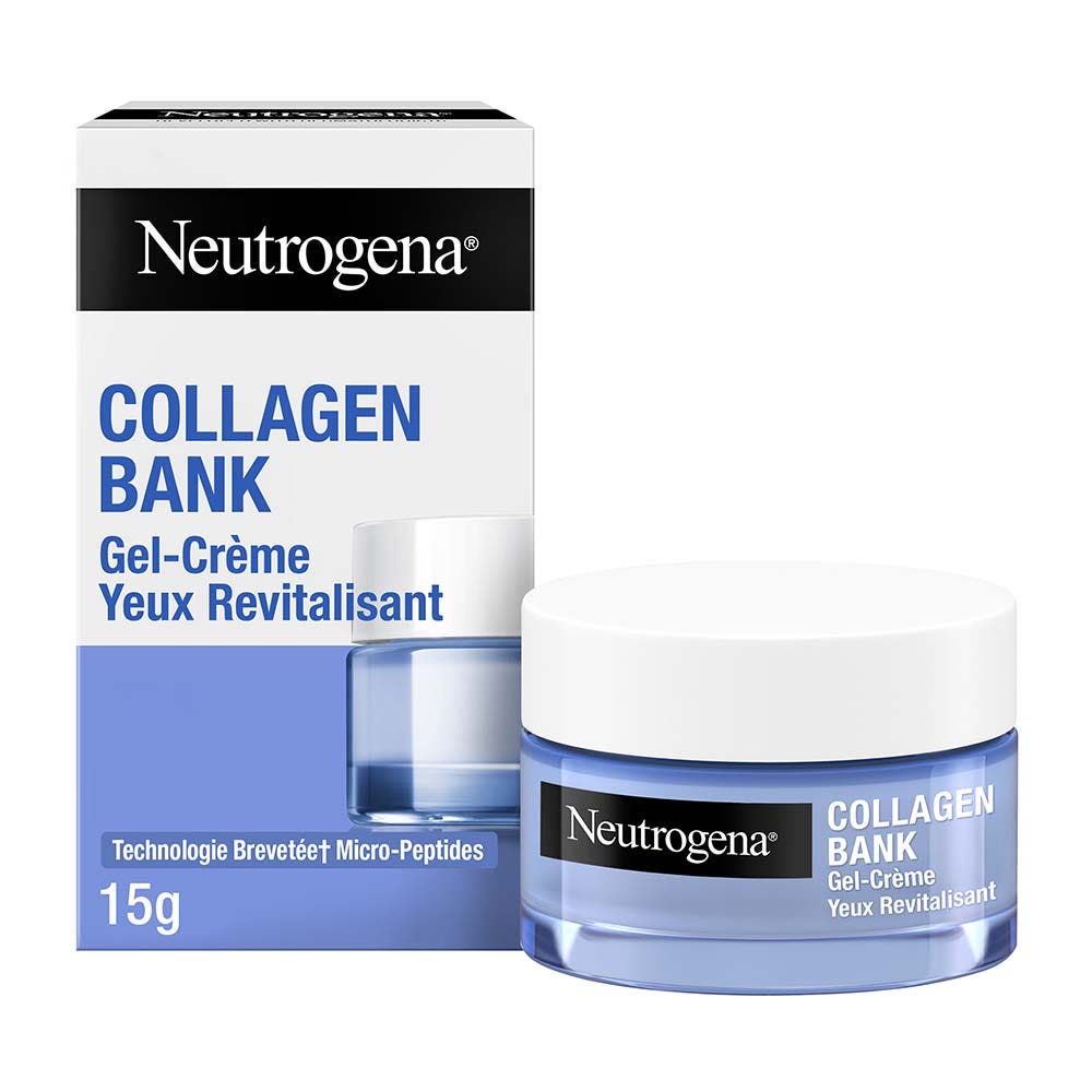 Neutrogena Collagen Bank Revitalising eye gel cream dark circles and puffiness 30 ml