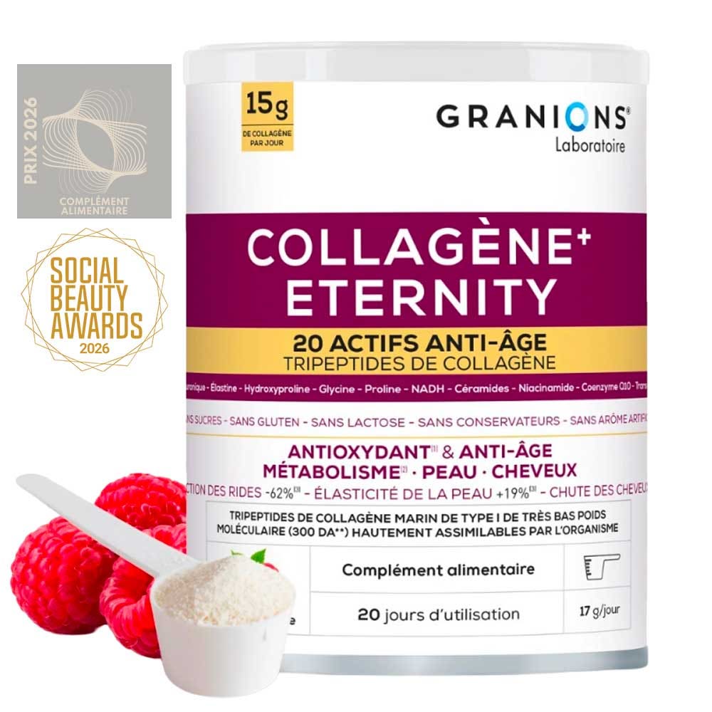 Granions Eternity Collagen raspberry flavour 343 g