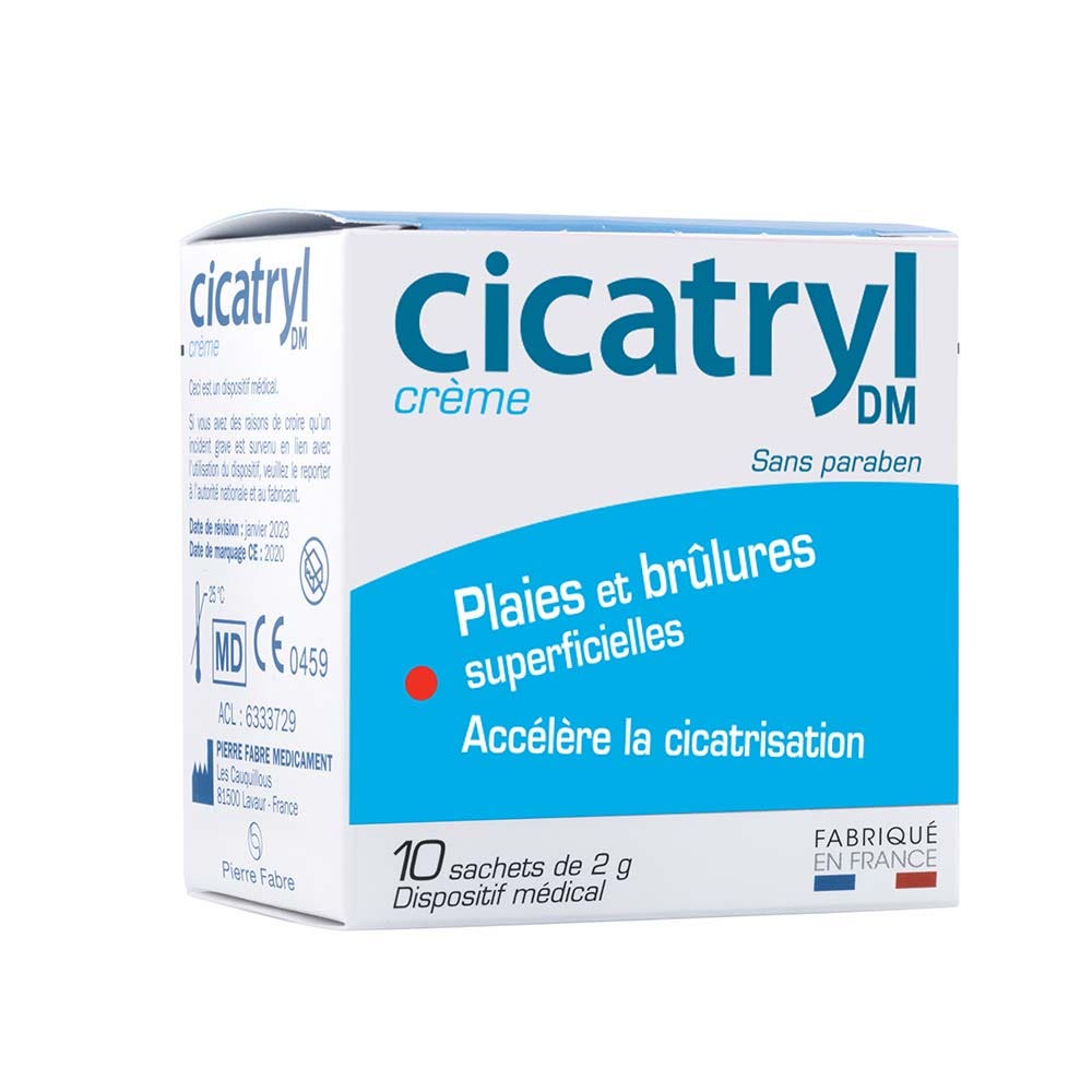 Pierre Fabre Cicatryl Wound and Graze Cream 10 sachets