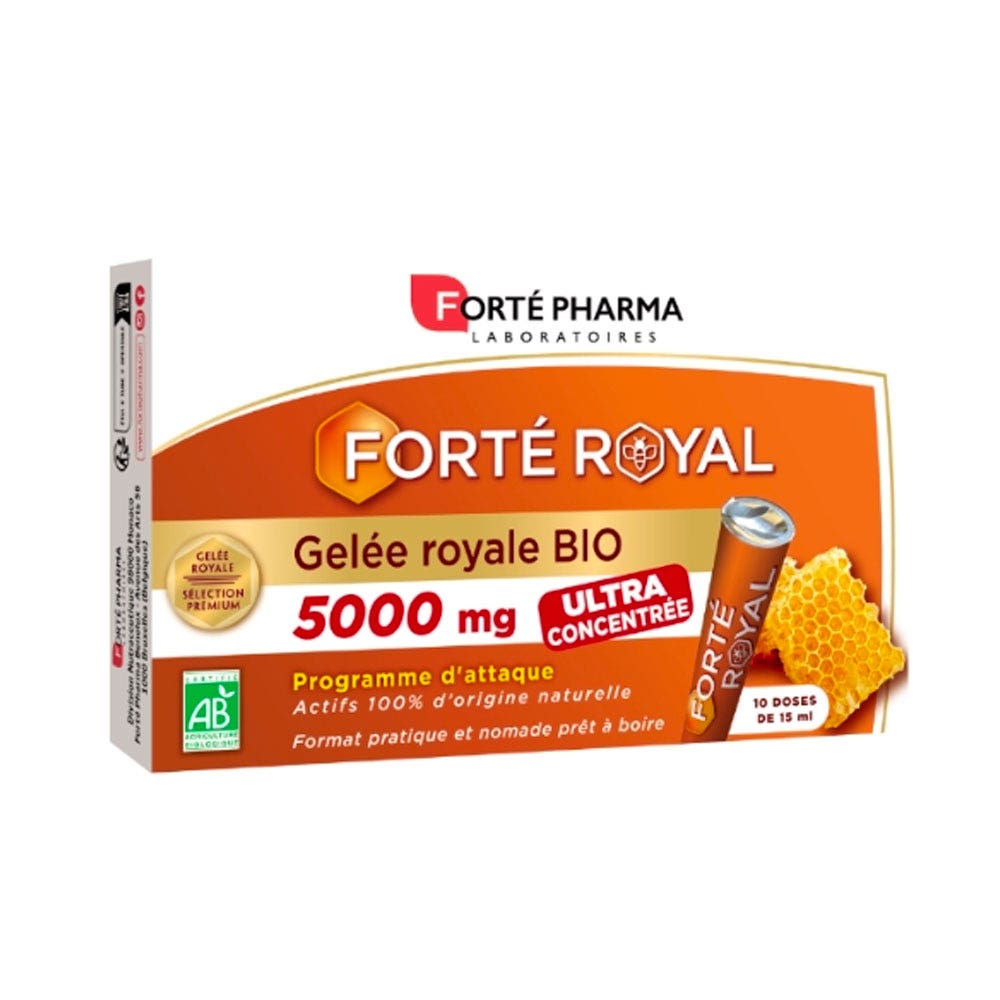 Forté Pharma Forté Royal Royal Jelly 5000 mg 10 x doses