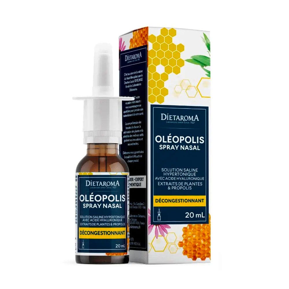 Dietaroma Oléopolis decongestant nasal spray 20 ml