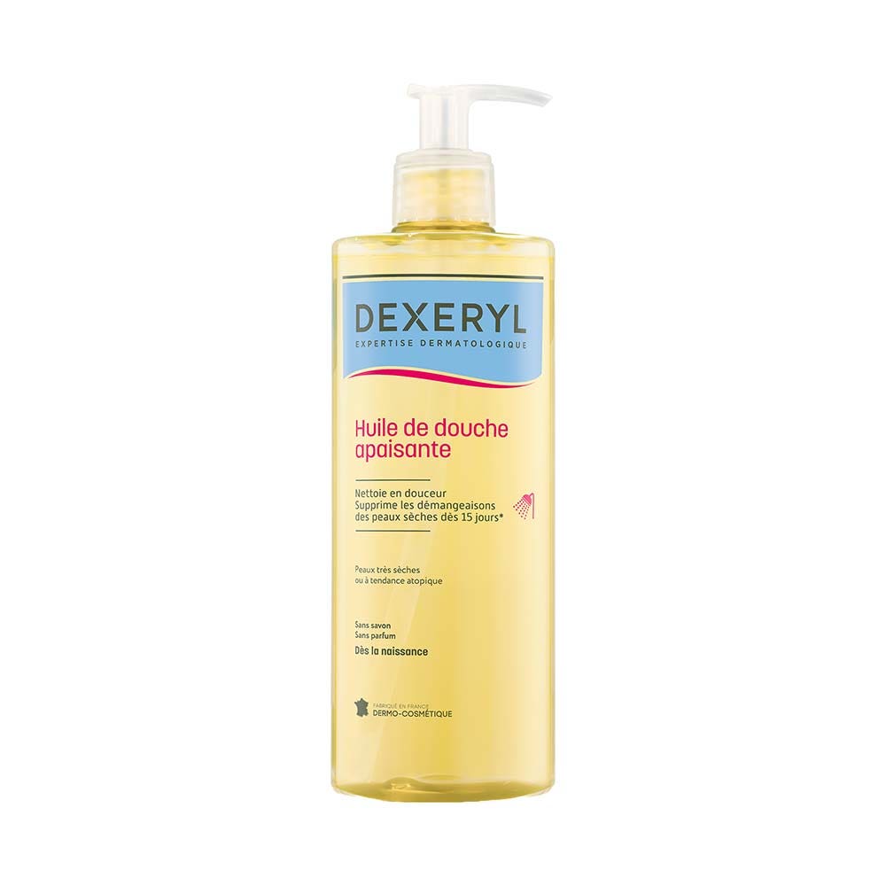 Dexeryl Huile de Douche Apaisante very dry or eczema-prone skin 500 ml