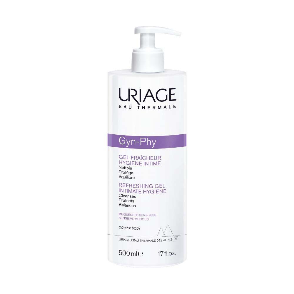Uriage Gyn-Phy Intimate Hygiene Refreshing Gel Muqueuses Sensibles 500ml