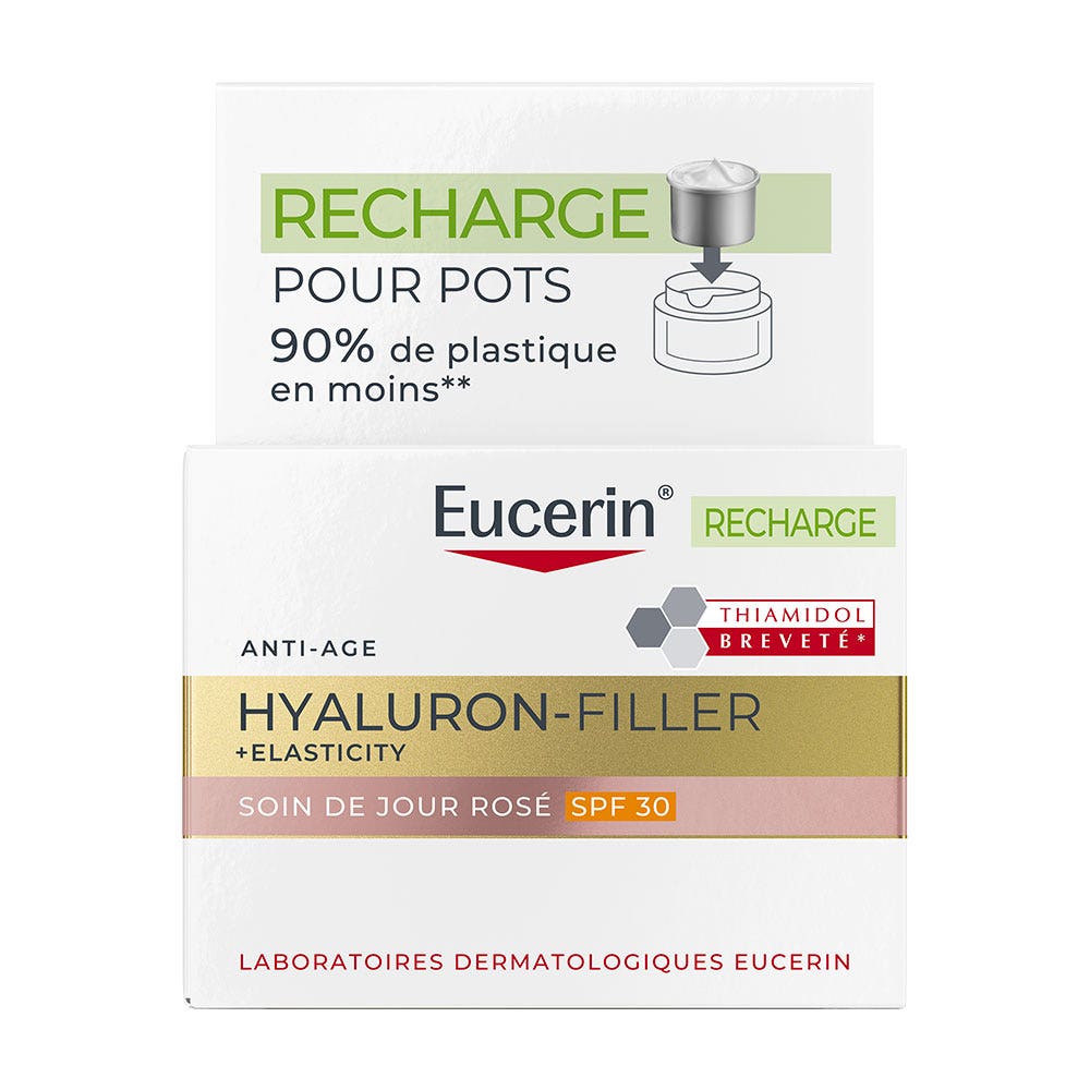 Eucerin Hyaluron-Filler + Elasticity Rosy day cream refill SPF30 50 ml
