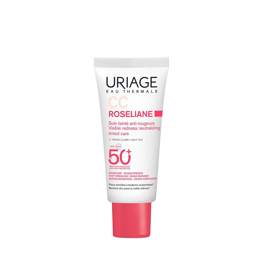 Uriage Roseliane CC Cream SPF50+ for sensitive skin prone to redness 40ml