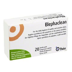 Thea Blephaclean Sterile Eyelid Bandages X20