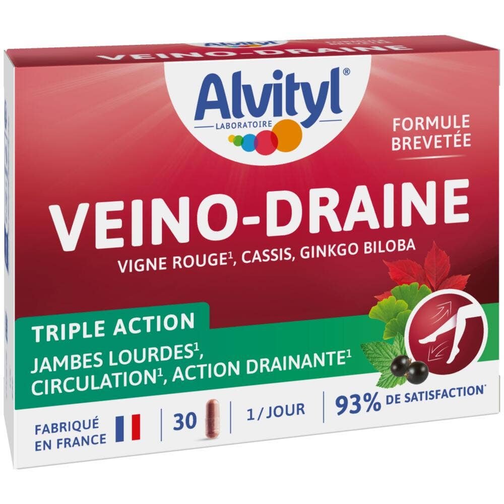 Alvityl Veino-drain 30 capsules