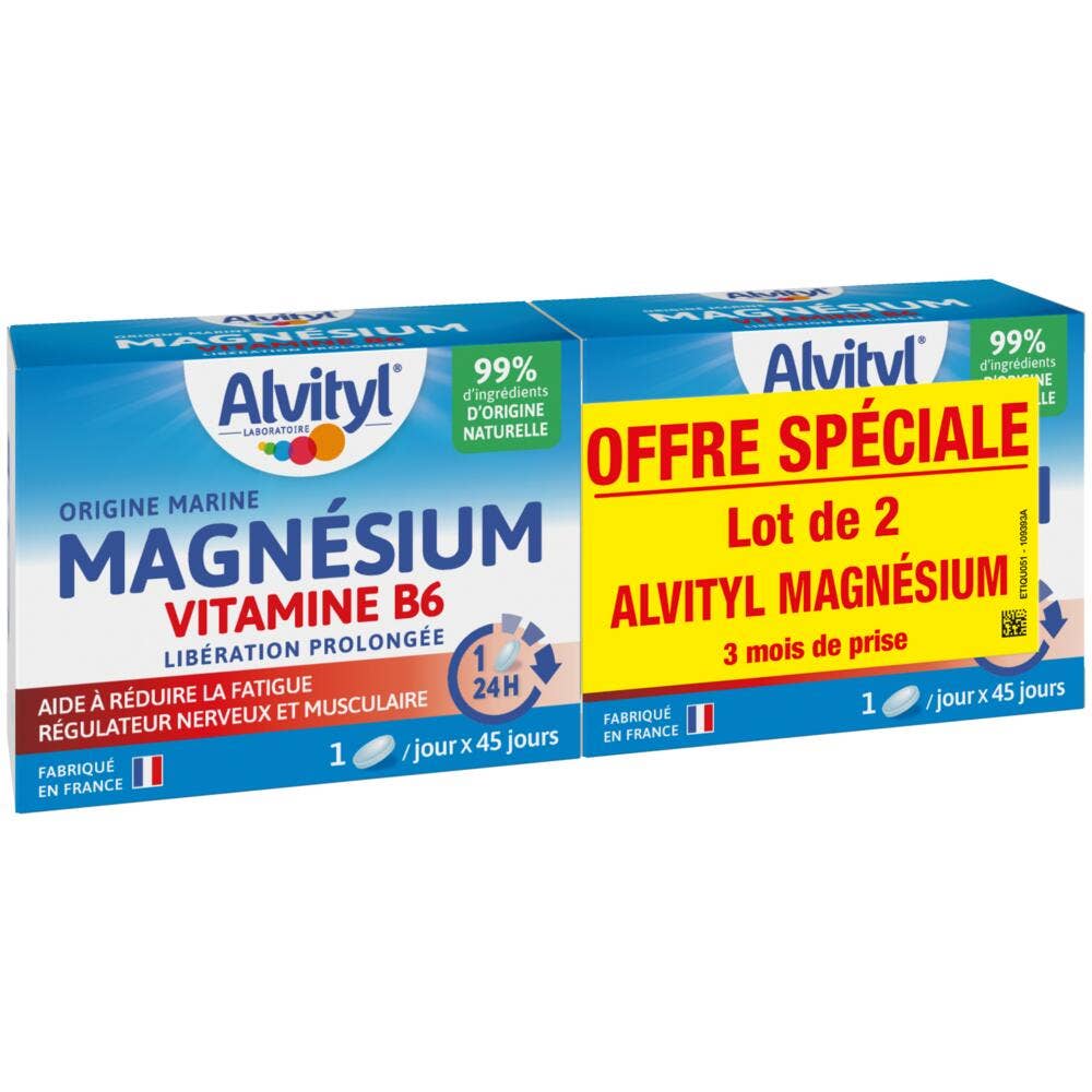 Alvityl Magnesium vitamin B6 2x 45 tablets