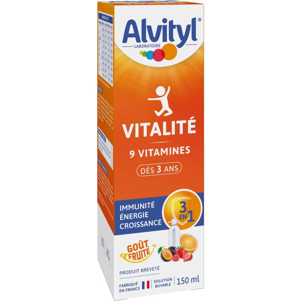 Alvityl Vitality multivitamin oral solution 150 ml