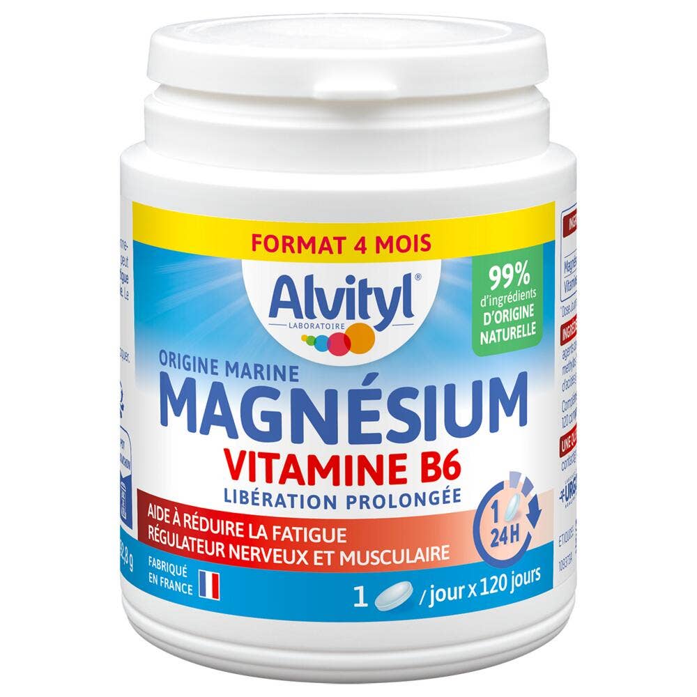 Alvityl Magnesium Vitamin B6 120 tablets