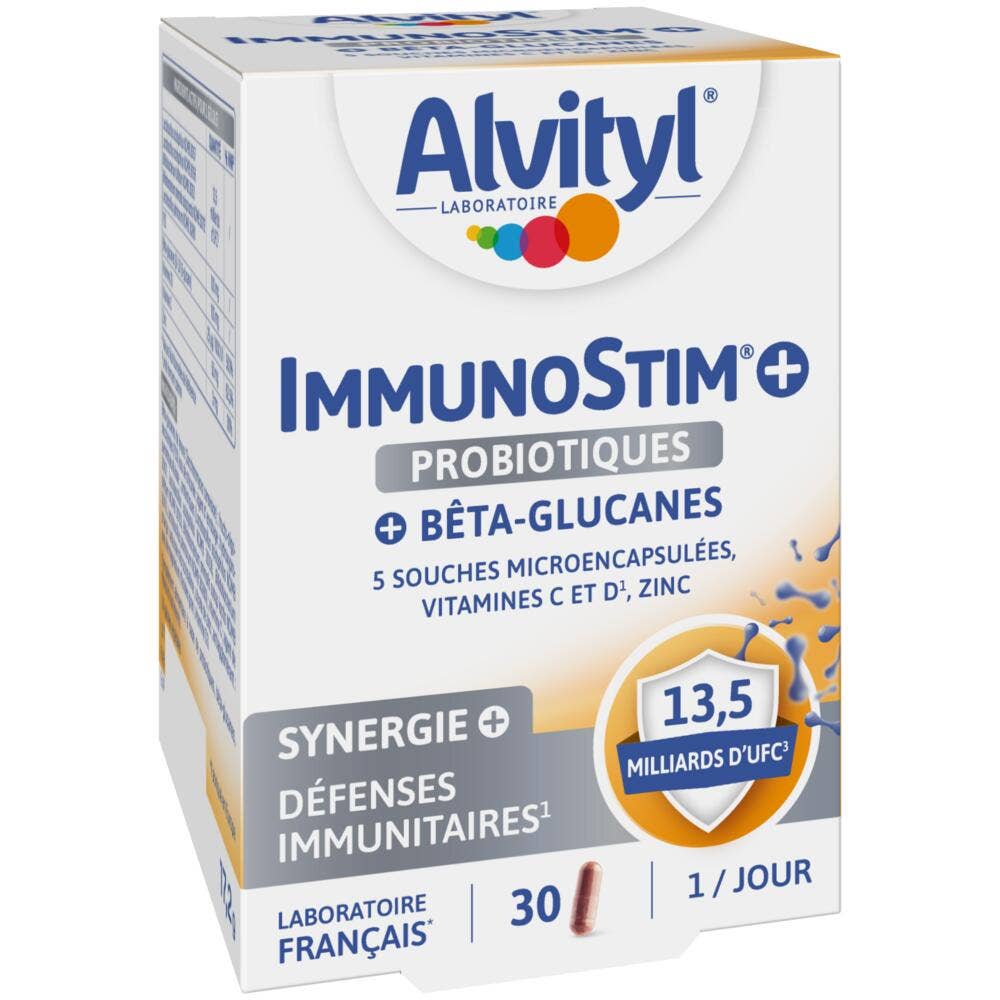 Alvityl Immunostim Body Defenses 30 plant capsules
