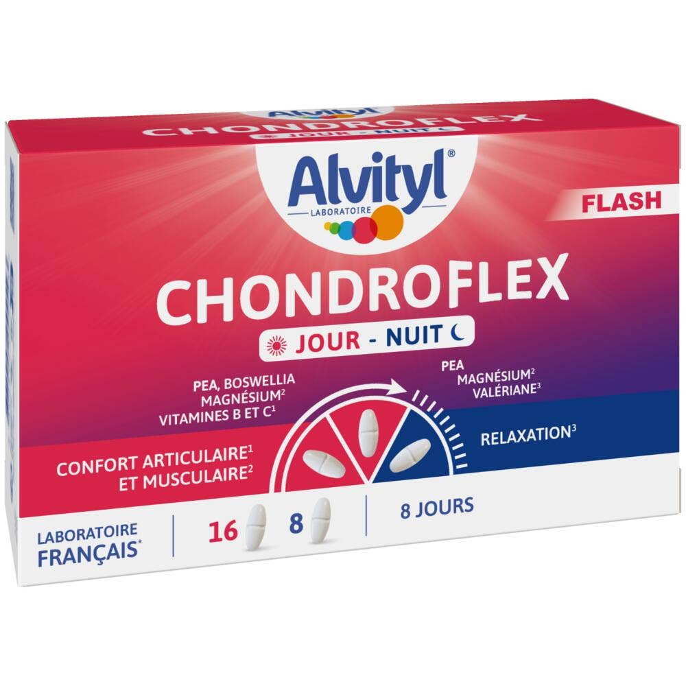 Alvityl Day & Night Chondroflex 24 tablets