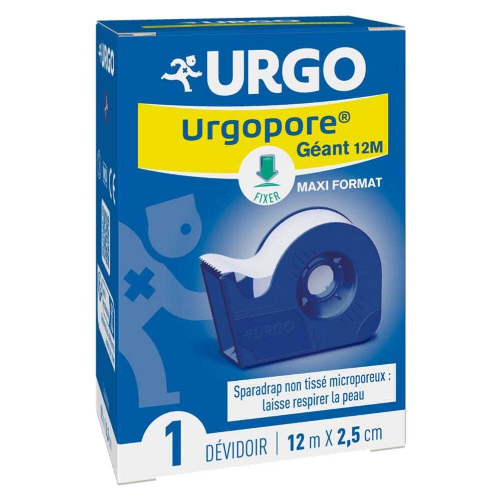 Urgo Urgopore Giant plaster Maxi size 12 m x 2.5 cm 1 x