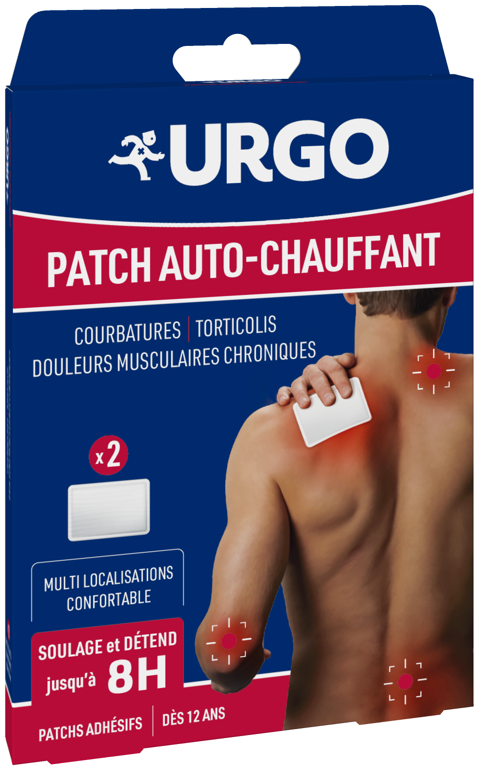 Urgo Self-Heating Patch 8h x2