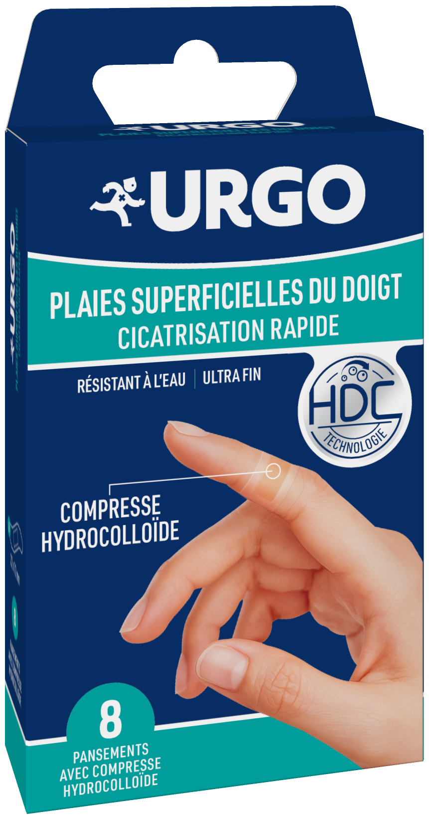 Urgo Fast-healing finger plasters 8 units