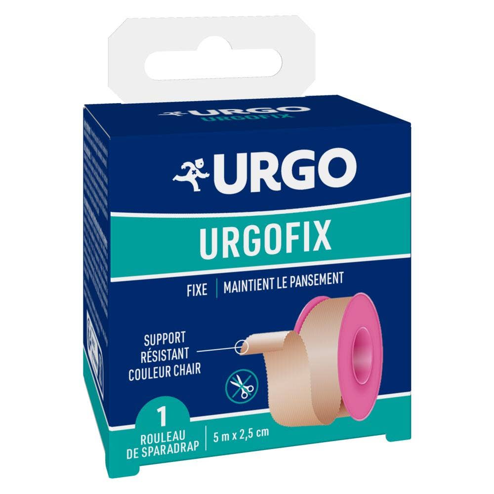 Urgo Urgofix Resistant fabric adhesive plaster Urgofix 1 roll