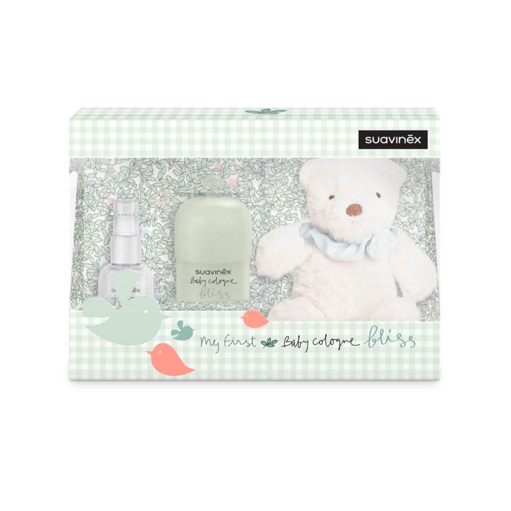 Suavinex Baby Cologne Bliss scented water + soft toy set