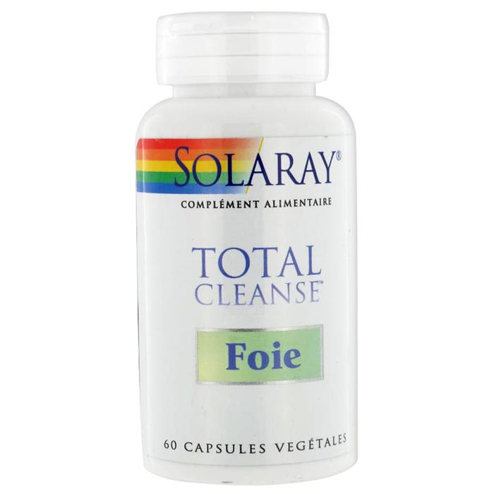 Solaray Total Cleanse Liver 60 Capsules