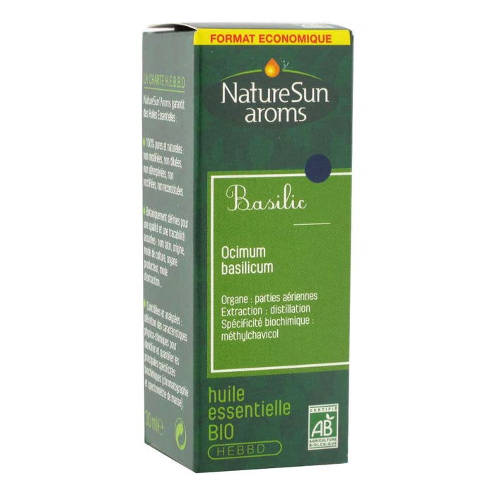 Naturesun Aroms Organic Basil Essential Oil 30 ml