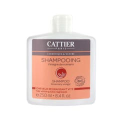 Cattier Shampooing Rosemary Vinegar Shampoo For Greasy Hair 250ml