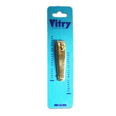 Vitry Gold Pocket Nail Clipper 4055