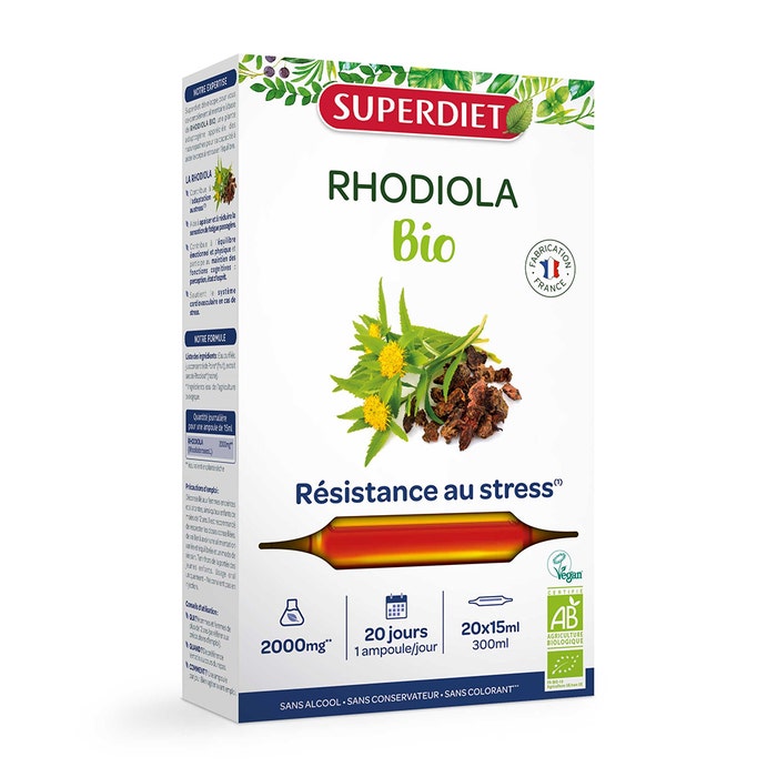 Rhodiola Bioes 20 ampulas Superdiet