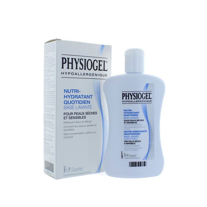 Nutri-moisturising Daily Cleansing Base 250ml Physiogel pour peaux sèches et sensibles Klinge Pharma