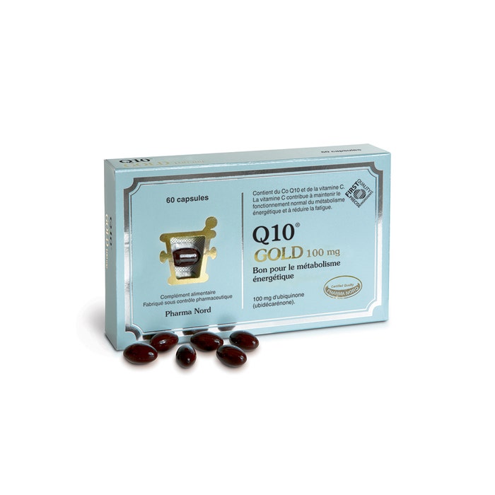 Q10 Gold Energetic Metabolism 60 Capsules 100mg Pharma Nord