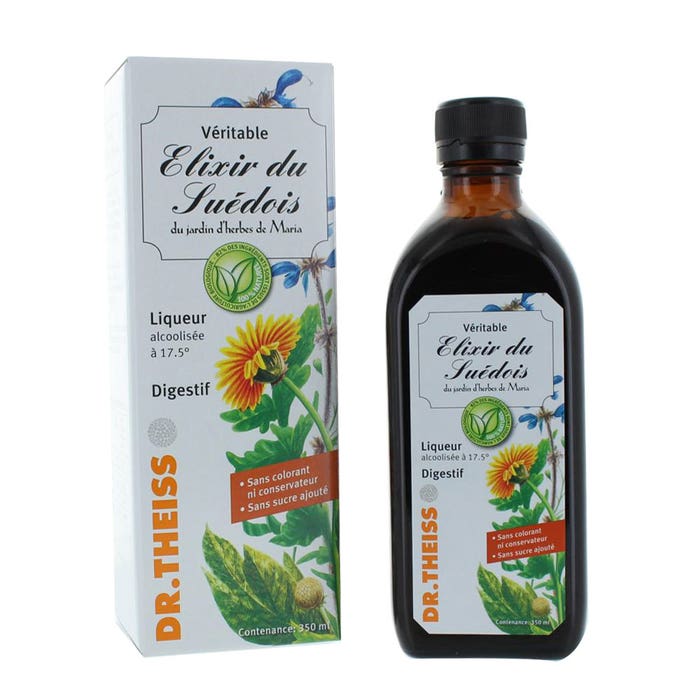 Elixir Du Suedois Bio - 20° Liqueur 350ml Dr. Theiss Naturwaren