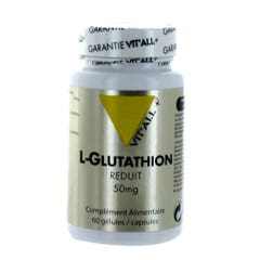 Vit'All+ Glutathione 50mg 60 capsules