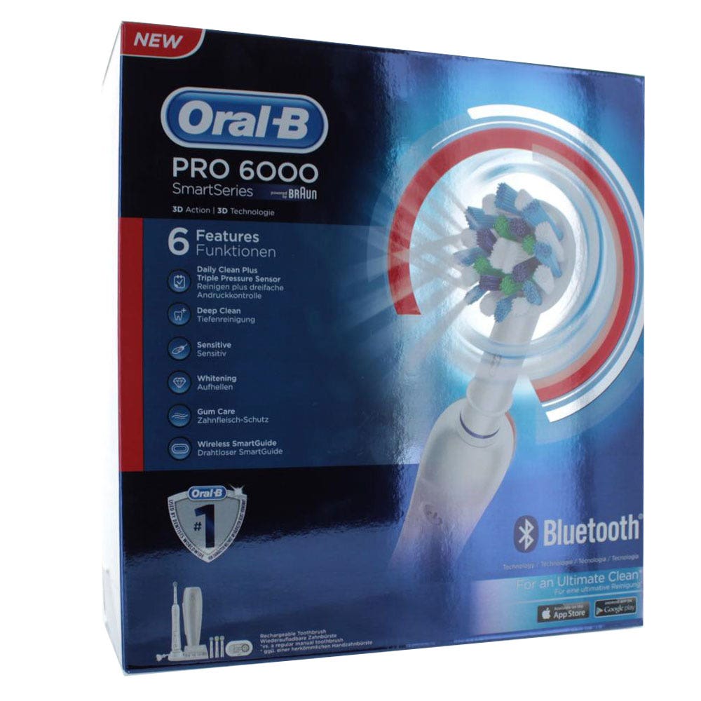 Oral-B Oral B Brosse A Dent 6000 Smart Series Cross Action
