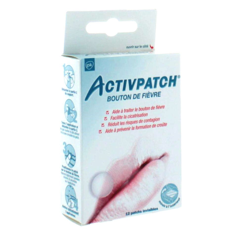 Alloga Nhs Activpatchcold Sore 12 Patches