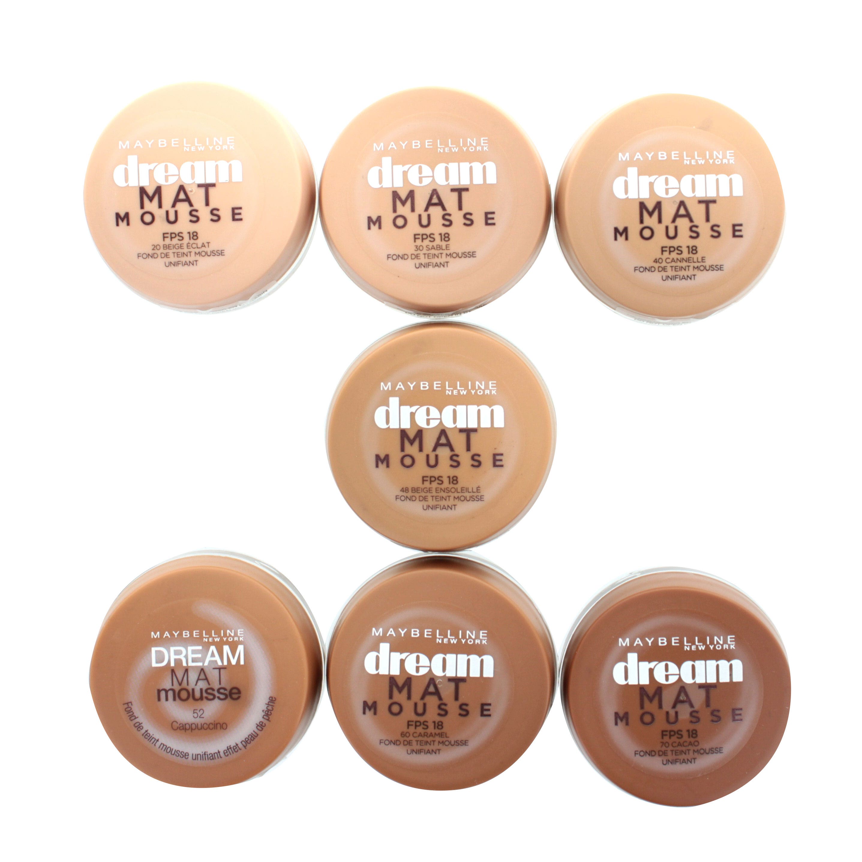 Maybelline New York Dream Mat Mousse Foundation 18ml