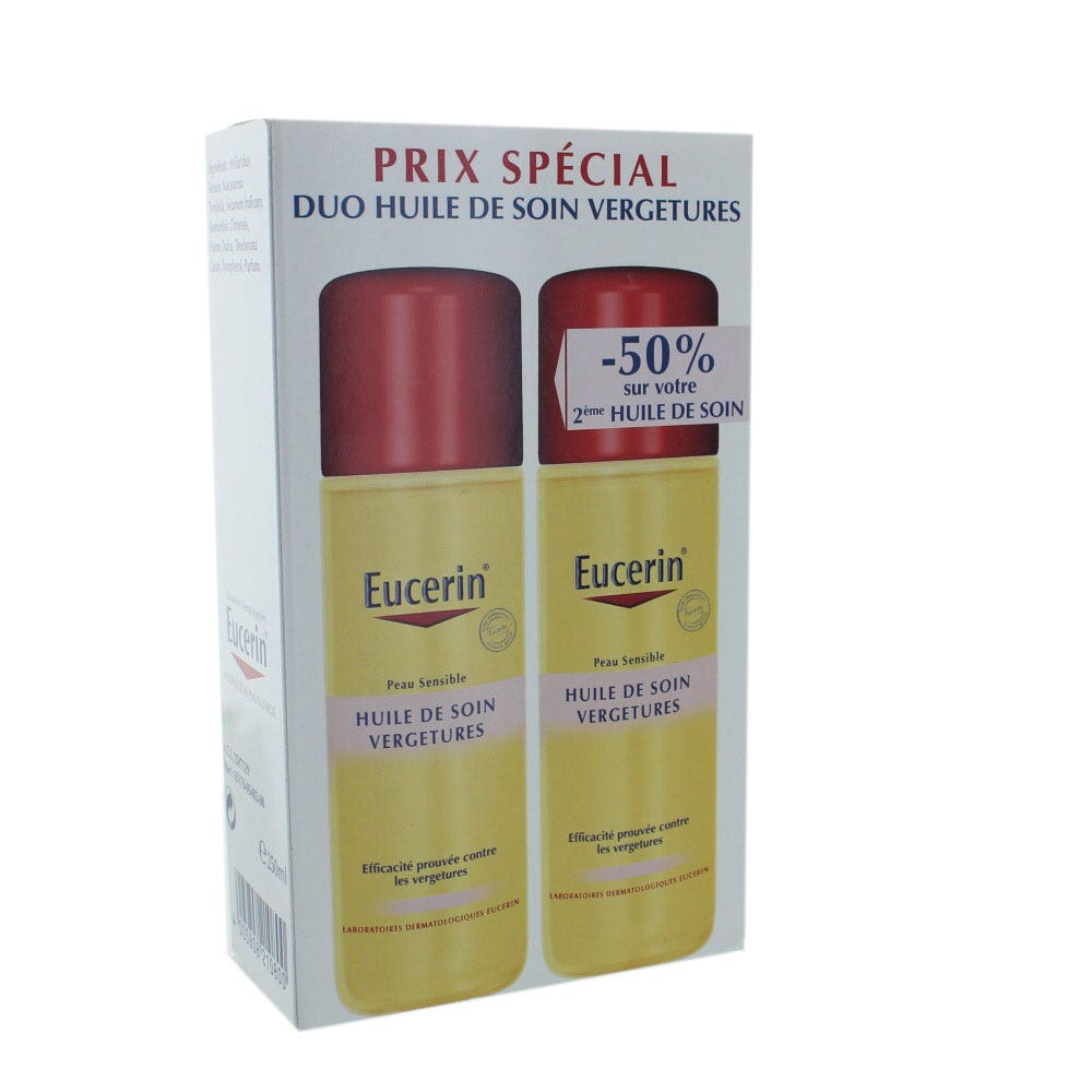 Eucerin Stretch Mark Oil Sensitive Skin 2x125ml