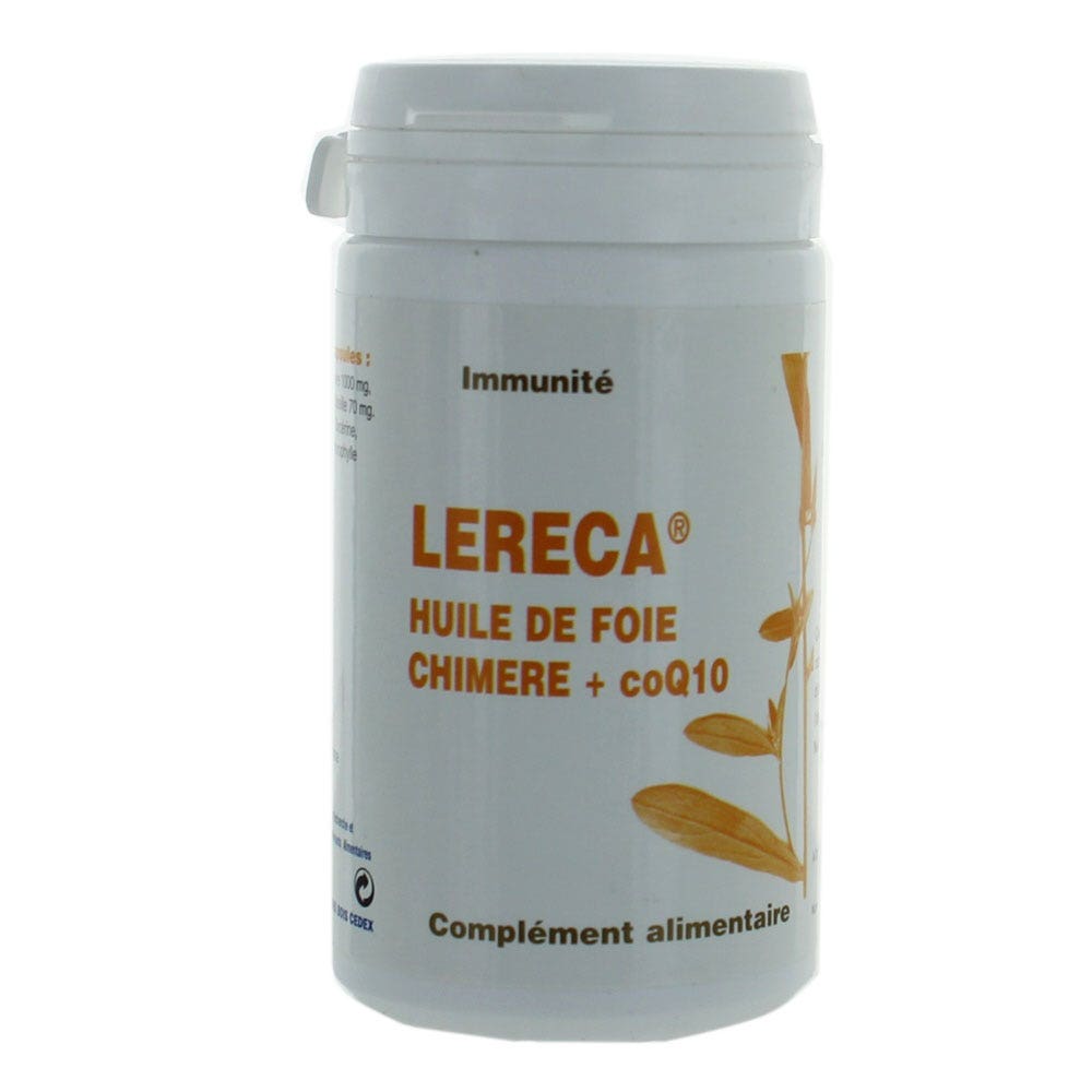 Lereca Liver Oil Chimera + Coq10 40 Capsules