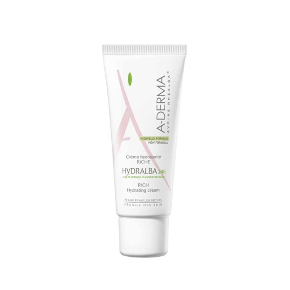 A-Derma Hydralba Rich Hydrating Cream 24h 40ml
