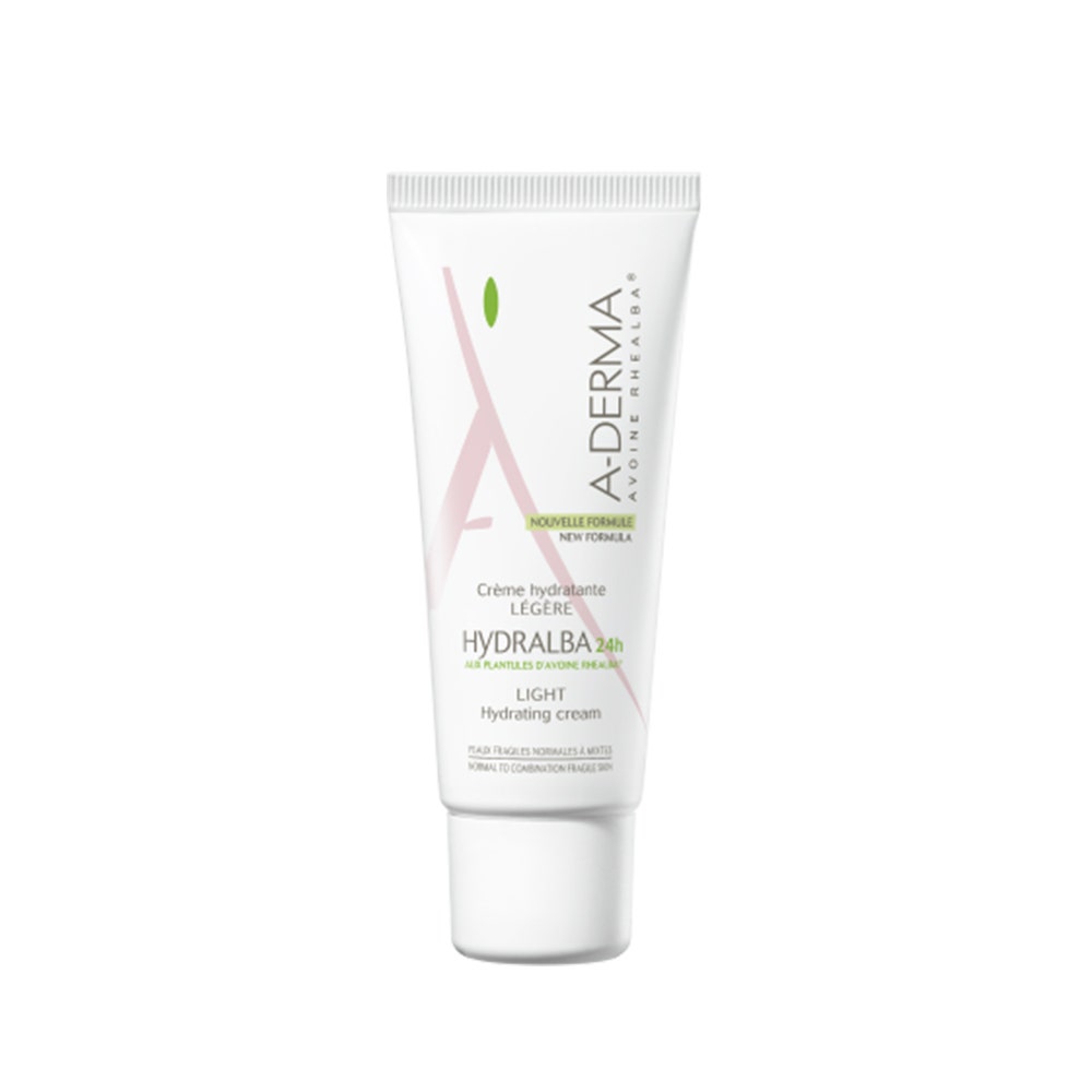 A-Derma Hydralba Light Hydrating Cream 24h 40ml