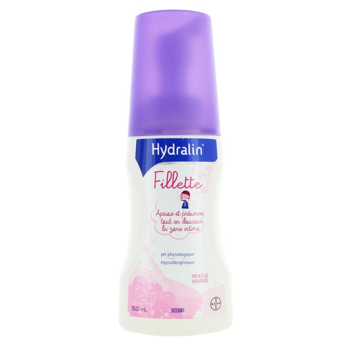 Foam For Intimate Area For Young Girls 150 ml Fillette Hydralin