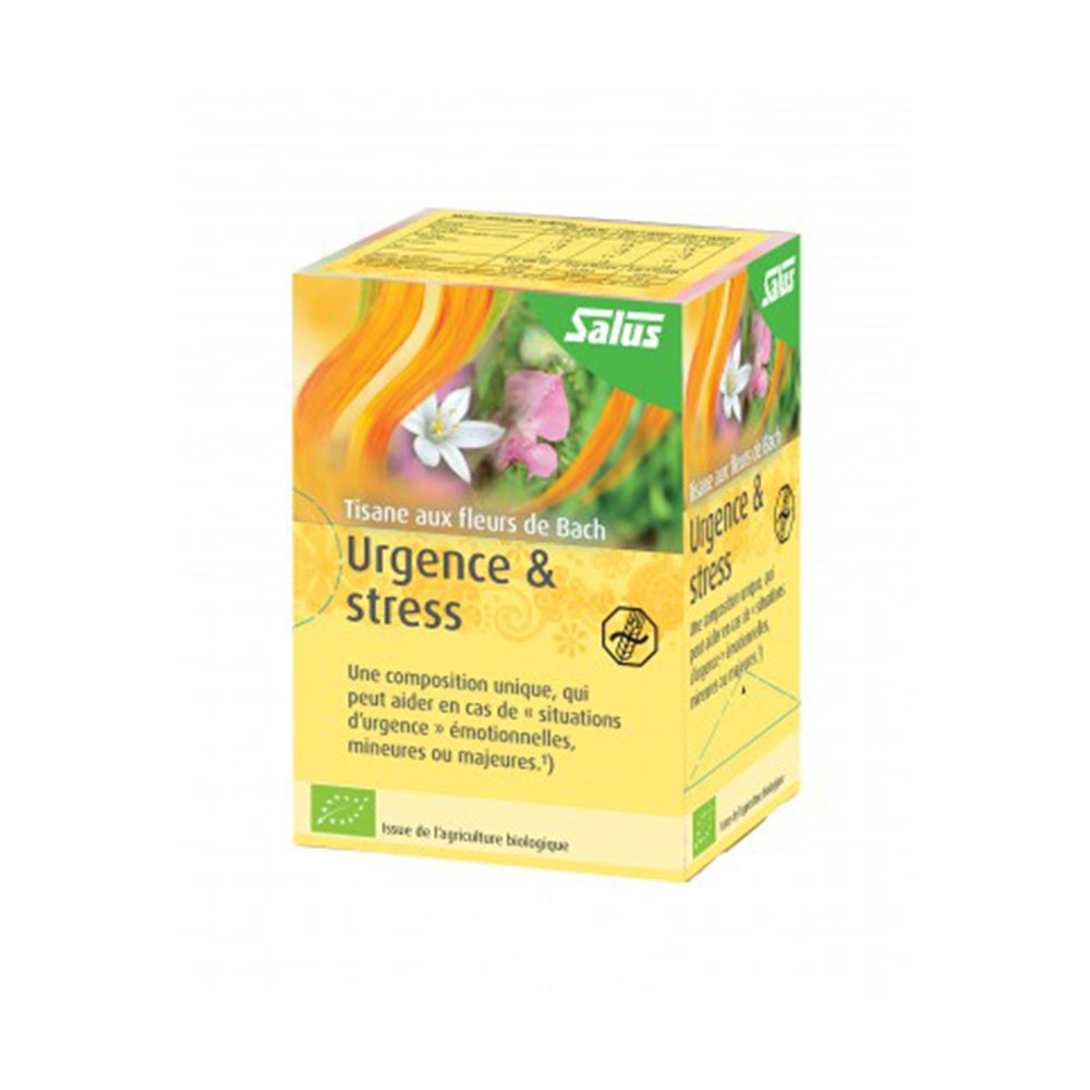 Salus Tea With Bach Flowers Emergency And Stress15 Sachets 15 Sachets