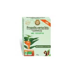 Propos'Nature Organic Honey &amp; Eucalyptus Propolis Gum 45g