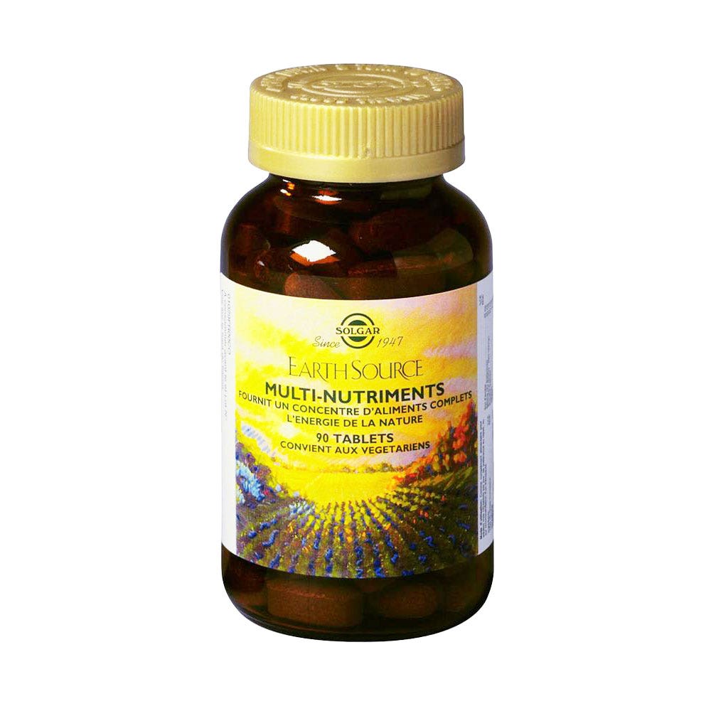 Solgar Earth Source Multi-Vitality energy and immune defence support 90 tablets