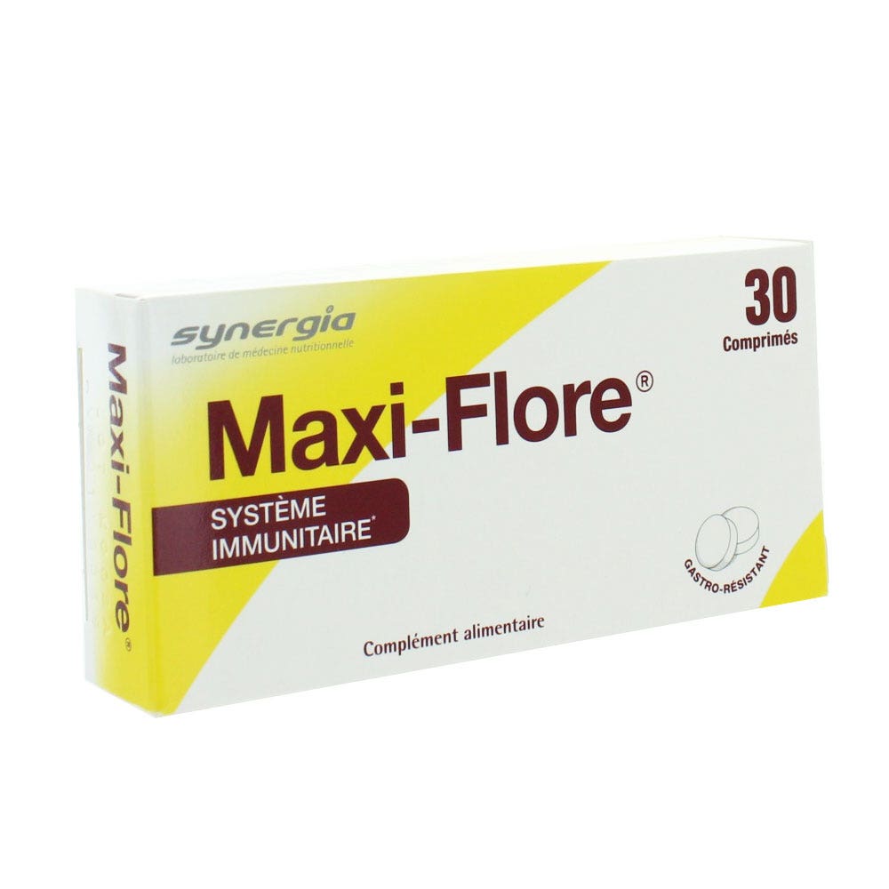 Synergia Maxi-flore X 30 Tablets Immune Defenses 30 Comprimés