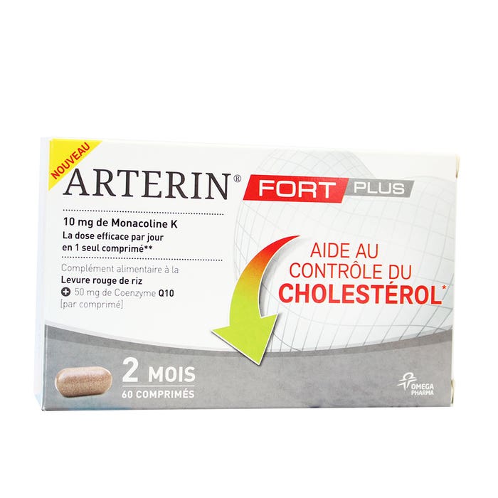 Fort Plus Coq10 60 Tablets Cholesterol Omega Pharma Omega Pharma